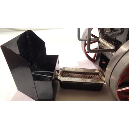 2351 - Mamod Te1A steam tractor, VG, excellent condition, appears used, spirit fired, box with wear. UK P&P... 