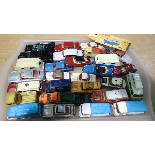 2376 - Approximately 30x Dinky and Corgi toys, Playworn diecast, suitable for refurbishment. UK P&P Group 2... 