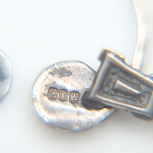 114 - Hallmarked silver Robert Allison Celtic brooch, L: 40 mm, 5g. UK P&P Group 0 (£7+VAT for the first l... 