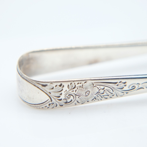 140 - Hallmarked silver sugar tongs, London assay, 23g. UK P&P Group 1 (£18+VAT for the first lot and £2+V... 