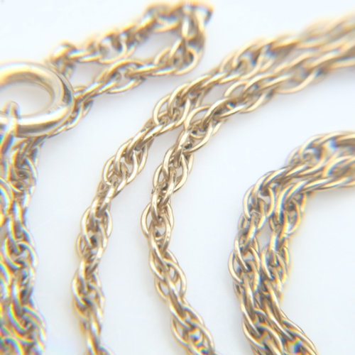 68 - 9ct gold neck chain, L: 50 cm, 4.0g. UK P&P Group 0 (£7+VAT for the first lot and £1+VAT for subsequ... 