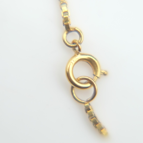 93 - 9ct gold broken chain and single earring, 3.8g combined. UK P&P Group 0 (£7+VAT for the first lot an... 
