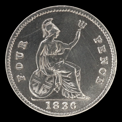2134 - 1836 silver groat of William IV. Grade nEF. UK P&P Group 0 (£7+VAT for the first lot and £1+VAT for ... 