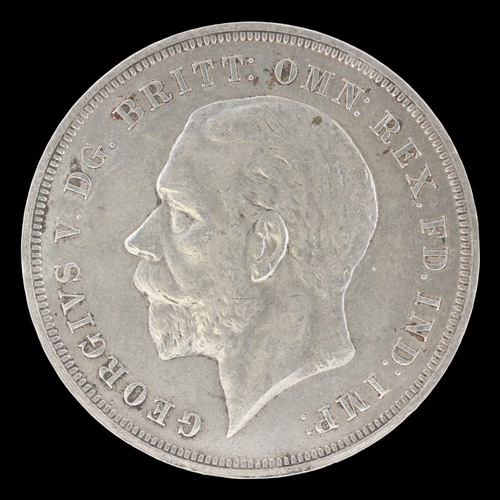 2161 - 1935 silver crown of George V - grade nEF. UK P&P Group 0 (£7+VAT for the first lot and £1+VAT for s... 