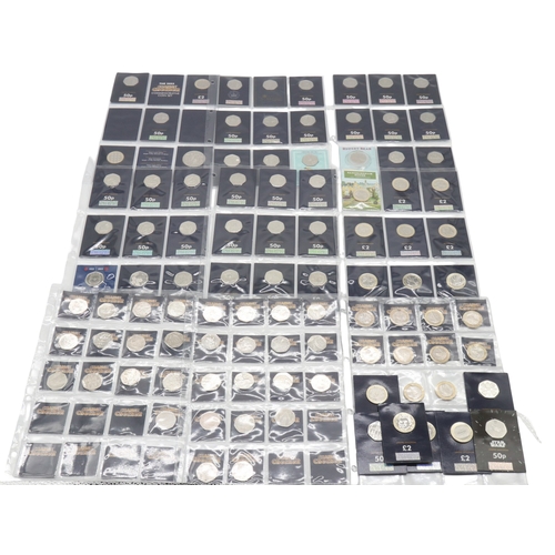 Change Checker comprehensive album of £5, £2 and 50p coins from ...