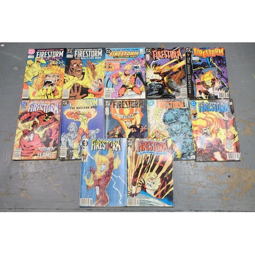 1395 - Thirteen DC Firestorm comics, eighteen Valiant comics, fifteen Amalgam comics and twenty-seven other... 