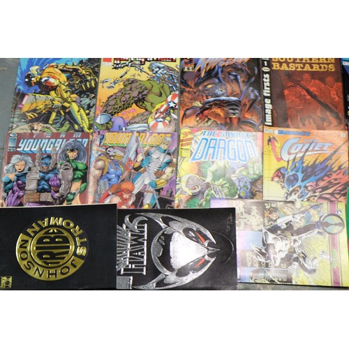 1389 - American Entertainment #1 copy of the Tenth comic signed by artist Tony Daniel with CoA, and a colle... 