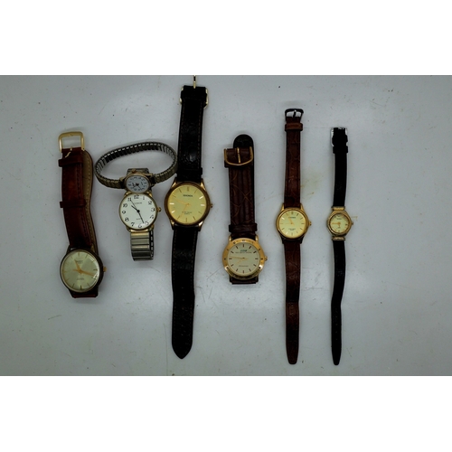1046 - Mix of wristwatches including, Regency, Sekonda and ladies wristwatches. UK P&P Group 1 (£18+VAT for... 