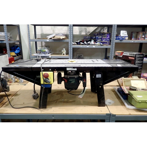 Wolfcraft master router table. All electrical items in this lot have ...