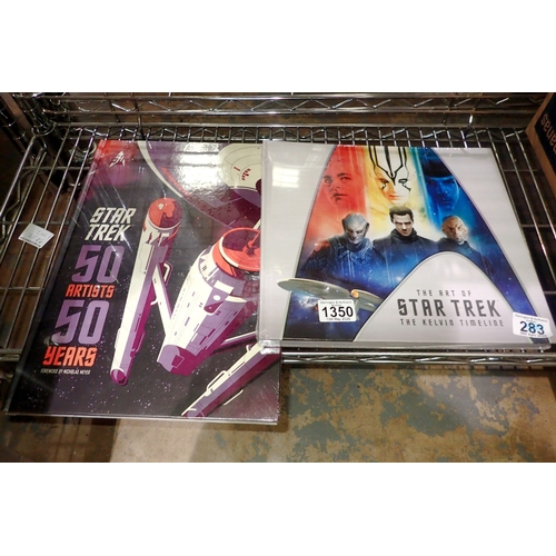 1350 - The art of Star Trek: The Kelvin Timeline and Star Trek 50 Artists 50 Years, both factory sealed. UK... 