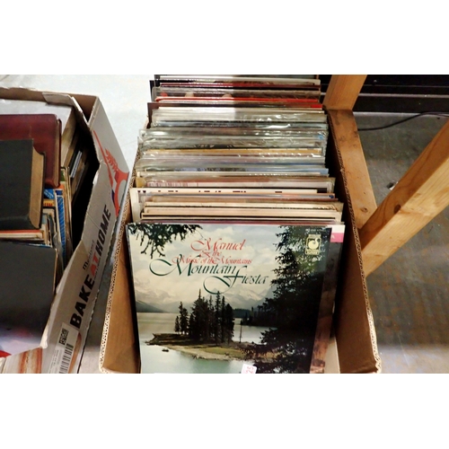 1378 - Lp's of mixed genres, some with plastic sleeves, in good condition. Not available for in-house P&P