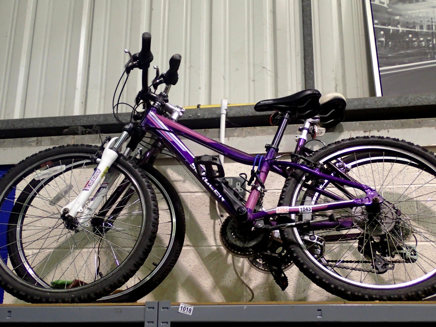 Saracen ladies bike and a Pendleton ladies bike, Saracen bike wheel ...