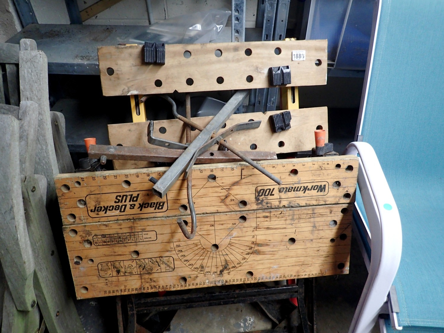 Black & Decker workmate 700 and another.