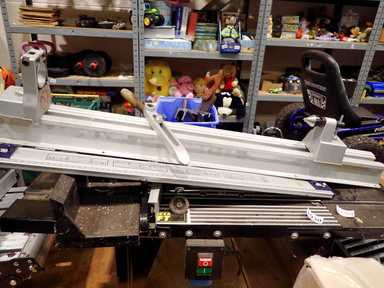 Powercraft router table (without router) Not available for in-house P&P