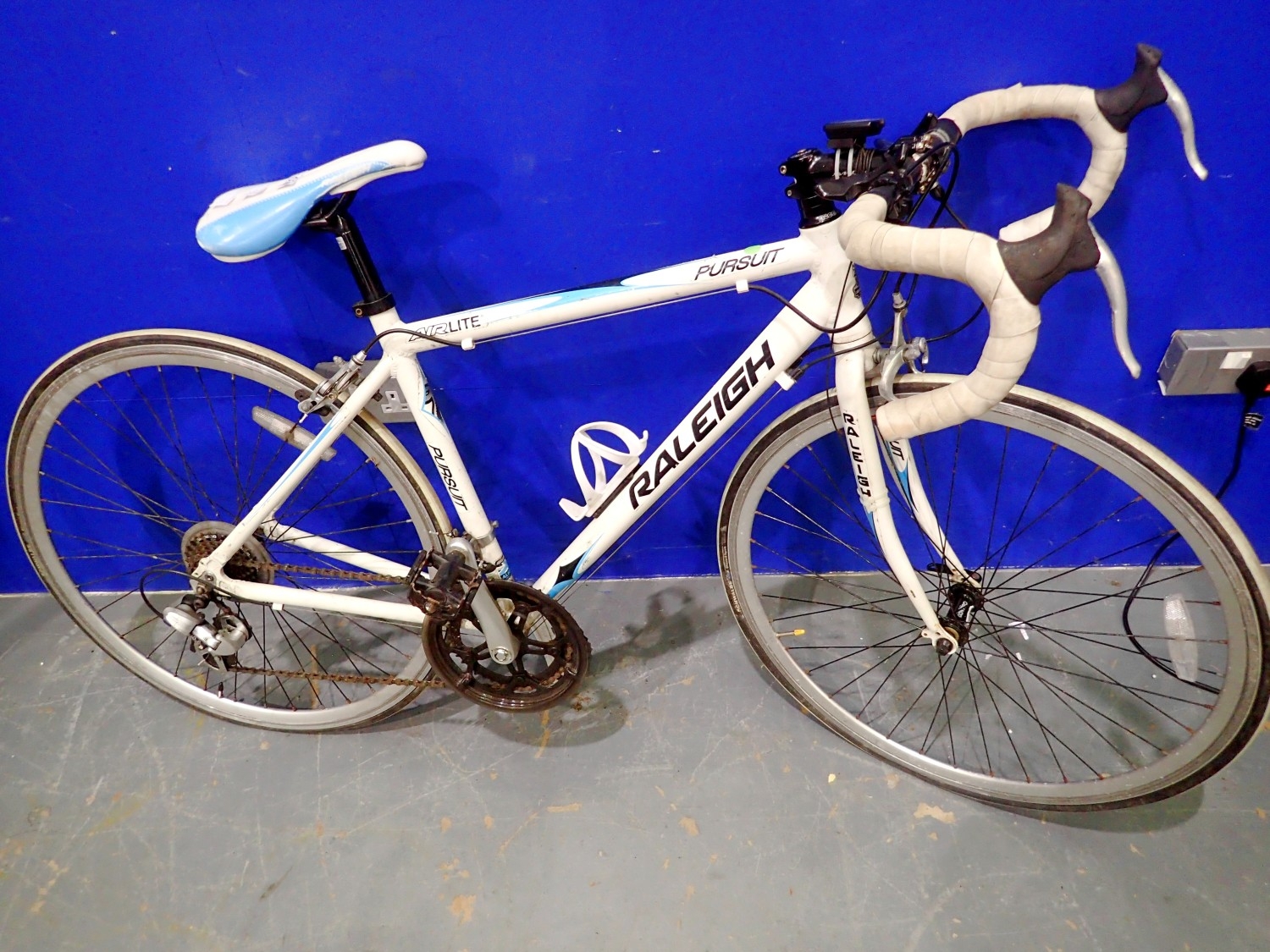 Raleigh Pursuit 14 speed 18 inch frame 26 inch wheel race bike. Not ...