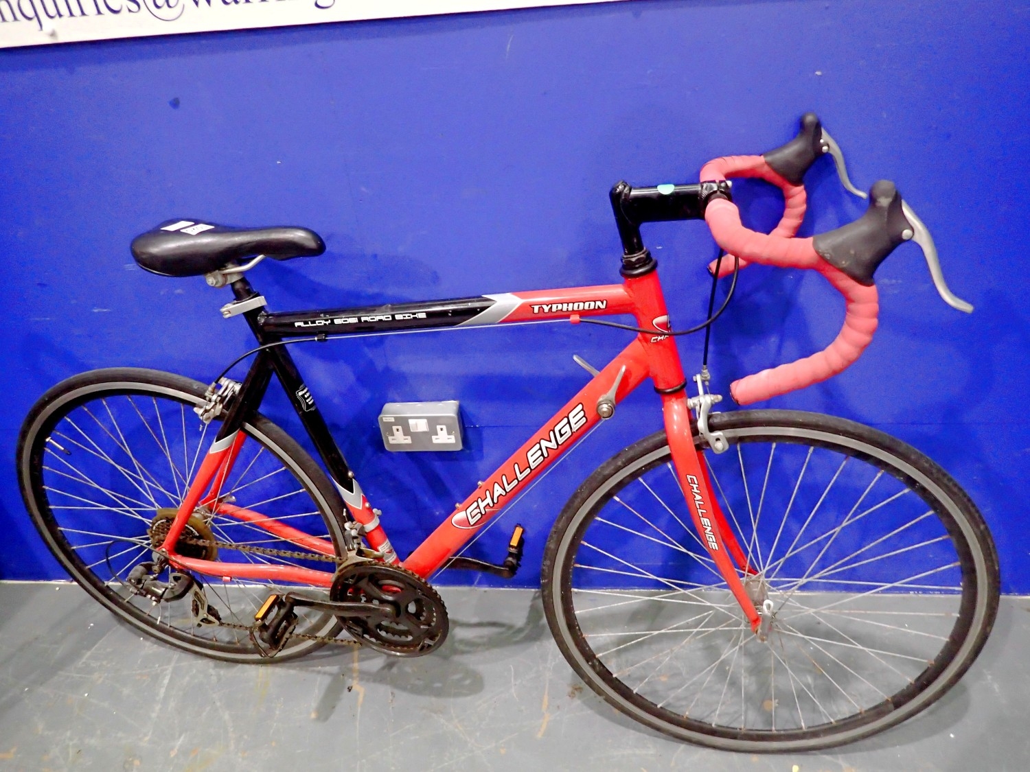 Challenge Typhoon 21 speed 22 inch frame 26 inch wheel race bike. Not ...
