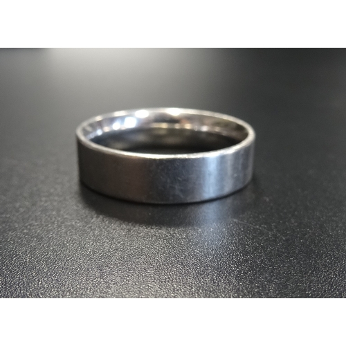 71 - PLATINUM WEDDING BAND
ring size V-W and approximately 7.3 grams