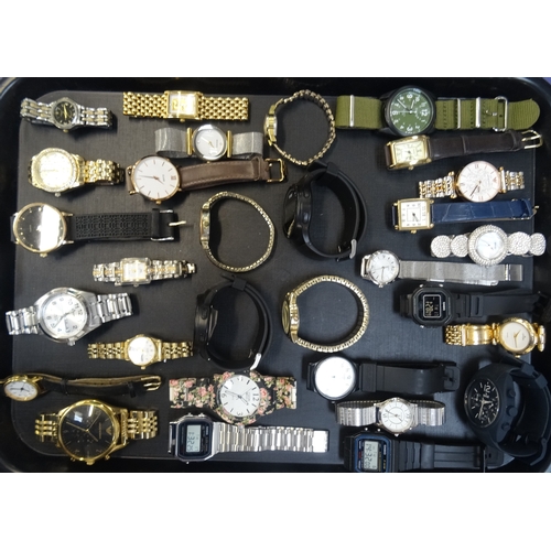 85 - SELECTION OF LADIES AND GENTLEMEN'S WRISTWATCHES
including Sekonda, Emporio Armani, Timex, Casio, Ra... 