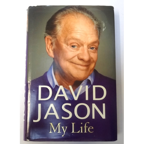 304 - DAVID JASON SIGNED 'MY LIFE' 
hardback book, signed to the title page, with a dust jacket and Certif... 