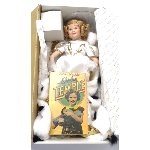 323 - THE DANBURY MINT LITTLE PRINCESS COLLECTORS DOLL
from the Shirley Temple collection, dressed in flow... 