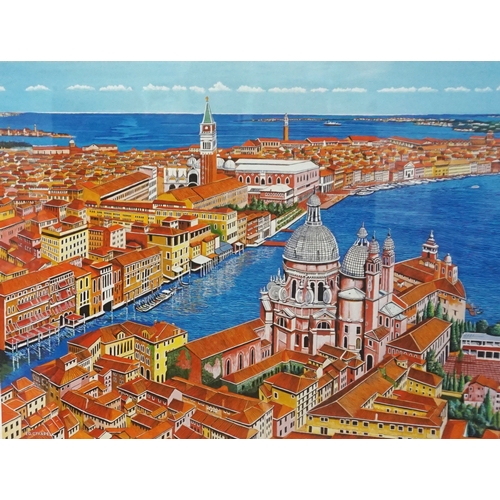 355 - ED O'FARRELL
Venice, limited edition print, signed and numbered 13/200, 45.5cm x 59.5cm - RE-OFFERED... 