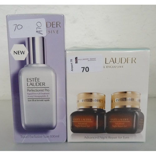 96 - TWO NEW AND BOXED ESTEE LAUDER SKIN TREATMENTS 
including Perfectionist Pro Rapid Firm + Lift Treatm... 