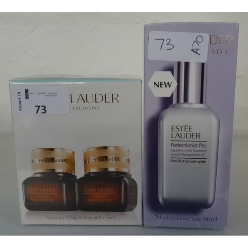 99 - TWO NEW AND BOXED ESTEE LAUDER SKIN TREATMENTS 
including Perfectionist Pro Rapid Firm + Lift Treatm... 