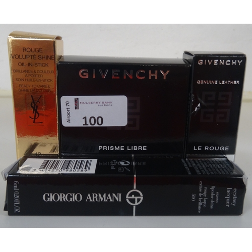 120 - SELECTION OF FOUR NEW AND UNUSED COSMETICS including Givenchy Prisme Libre Loose Power (1 Mousseline... 