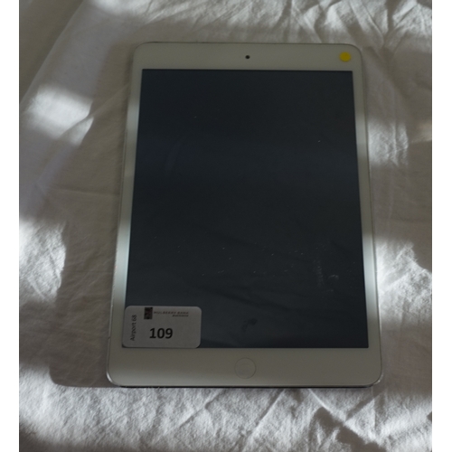 151 - APPLE IPAD MINI (WIFI) - MODEL A1432
serial number: FPKR3023F196.  i-cloud protected.  Note: It is t... 