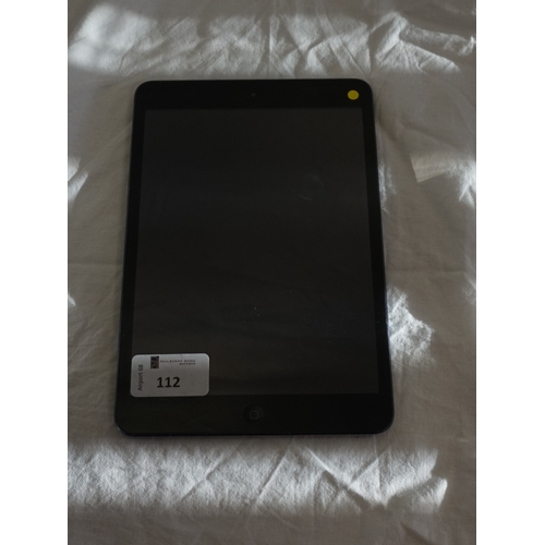 153 - APPLE IPAD MINI (WIFI) - MODEL A1432
serial number: DLXKK621F194.  i-cloud protected.  Note: It is t... 