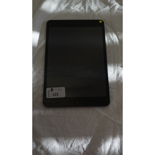 156 - APPLE IPAD MINI (WIFI) 16GB - MODEL A1432
serial number: F7PMQSR4FP84.  i-cloud protected.  Note: It... 