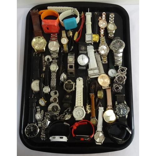 108 - SELECTION OF LADIES AND GENTLEMEN'S WRISTWATCHES
including Citron, Sekonda, Lorus, Ravel, Timex, Rot... 