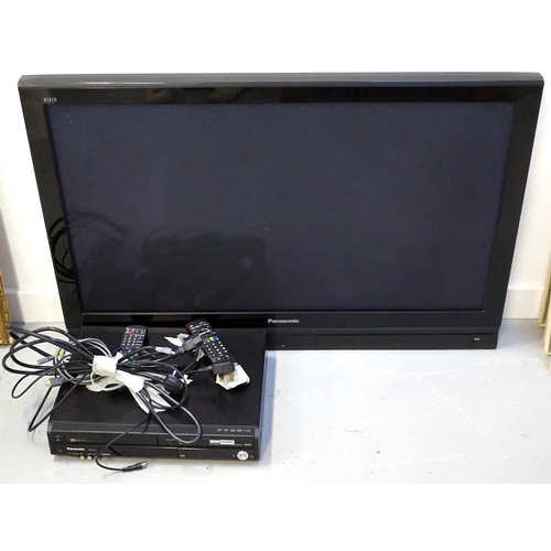 194 - PANASONIC VIERA COLOUR TELEVISION
model number TH-42PX70BA, with two HDMI ports and a remote control... 