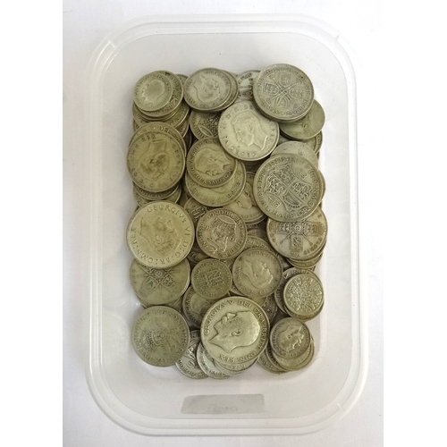 274 - COLLECTION OF BRITISH PRE-1947 SILVER COINS
includes a George V Crown dated 1935, George VI Crown 19... 