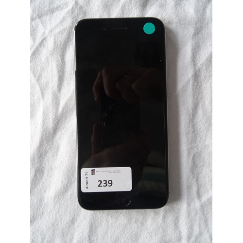 239 - APPLE IPHONE 6S (32GB) - MODEL A1688
IMEI: 359487088610890. NOT  i-cloud protected.  Note: It is the... 