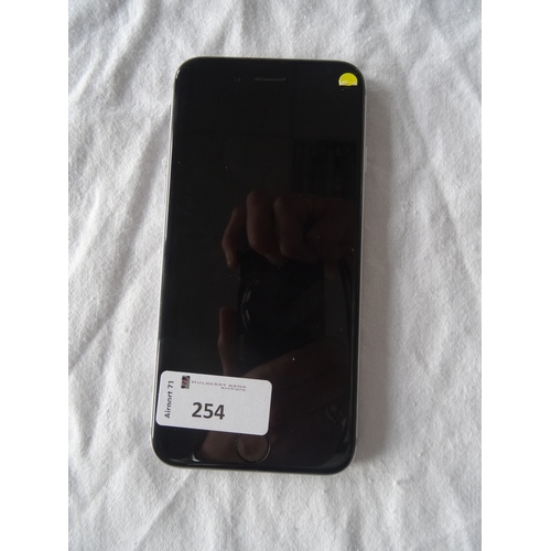 254 - APPLE IPHONE 6S - MODEL A1688
IMEI: 359483088103671.  i-cloud protected.  Note: It is the buyer's re... 