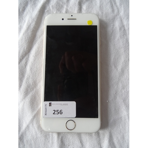 256 - APPLE IPHONE 6 - MODEL A1586
IMEI: 359313061123356.  i-cloud protected.  Note: It is the buyer's res... 