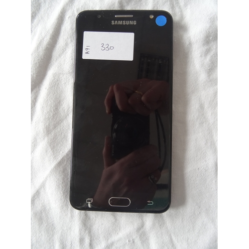 330 - SAMSUNG GALAXY J7 PRIME SMARTPHONE
Model: SM-G610M.  IMEI: 353463084446445.  Google Account Locked. ... 