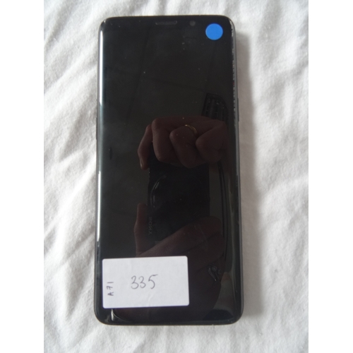 335 - SAMSUNG GALAXY S9 SMARTPHONE
Model: SM-G960F.  IMEI: 357164095750637.  Google Account Locked.  Note:... 