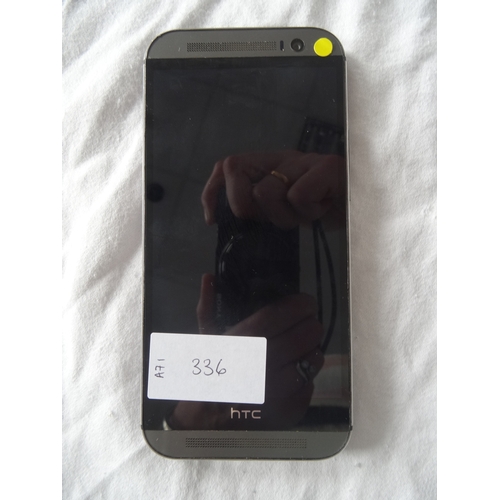 336 - HTC ONE M8 (16GB) SMARTPHONE
IMEI: 357871051302720.  Note: It is the buyer's responsibility to make ... 