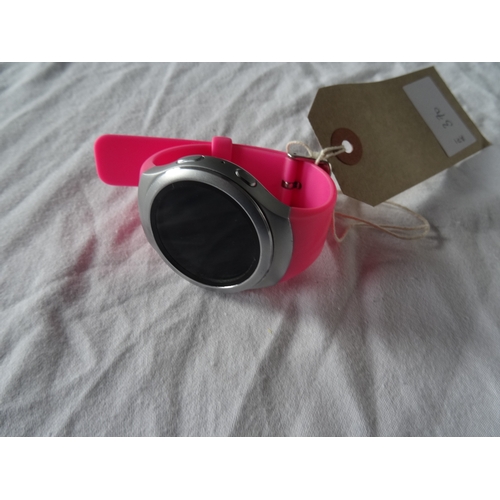 370 - SAMSUNG GEAR S2 SMART WATCH
Model number:SM-R720, Serial Number - RFAGA03KMZX.  GOOGLE ACCOUNT LOCK ... 