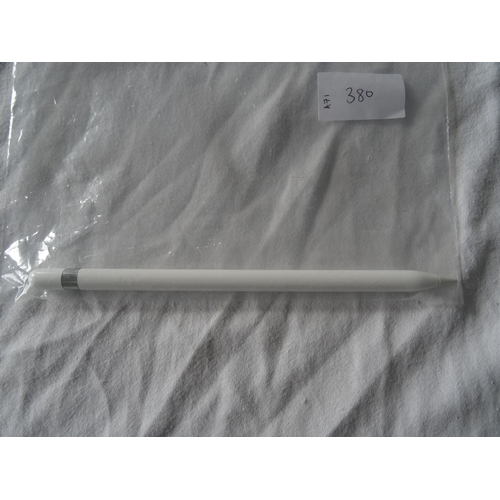 380 - APPLE PENCIL - MODEL A1603
serial number: FQDW68L8GWTJ.  Note: It is the buyer's responsibility to m... 