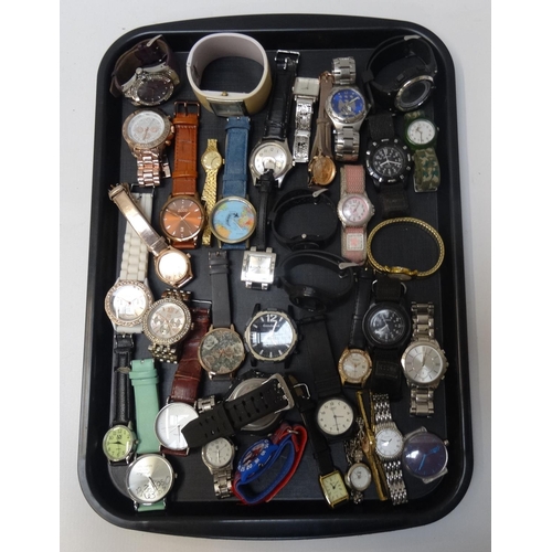 134 - SELECTION OF LADIES AND GENTLEMEN'S WRISTWATCHES
including Timex, Tissot, Casio, Sekonda, Citron, Li... 