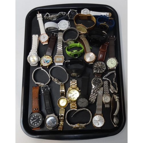 135 - SELECTION OF LADIES AND GENTLEMEN'S WRISTWATCHES
including: Swatch; Timex; Casio; Limit; Sekonda; Da... 