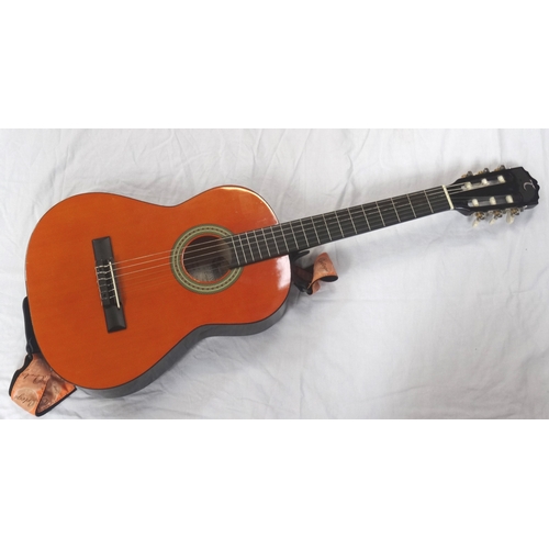 309 - DISCOVERY BY TANGLEWOOD ACOUSTIC GUITAR
model DBT 34 with shoulder strap and soft case