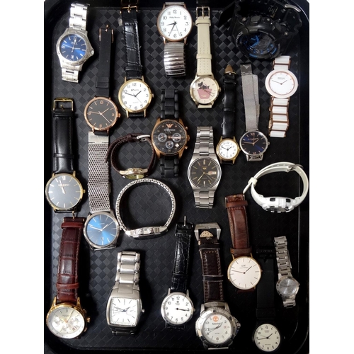 165 - SELECTION OF LADIES AND GENTLEMEN'S WRISTWATCHES
including Maty Suisse, Radley, G-Shock, Bering Cera... 