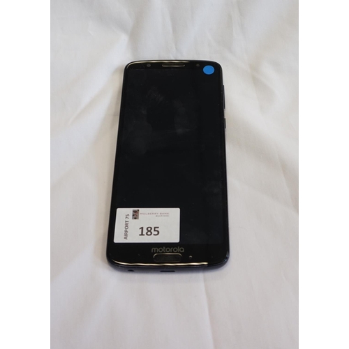 185 - MOTOROLA MOTO G6 SMARTPHONE
Model: XT1925-5.  Google Account Locked.  Note: It is the buyer's respon... 