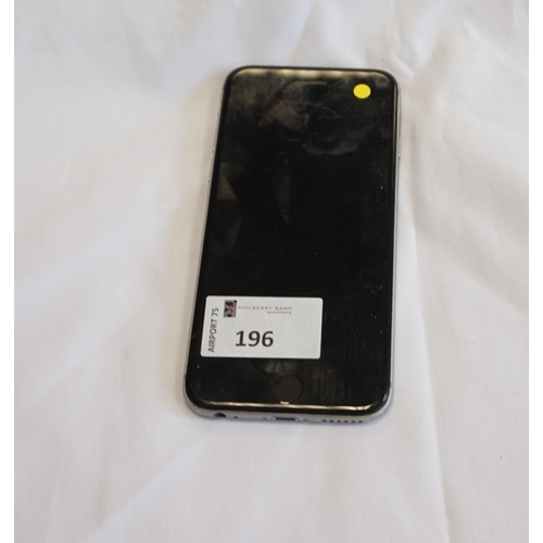 196 - APPLE IPHONE 6 - MODEL A1586
IMEI: 358364069638052.  i-cloud protected.  Note: It is the buyer's res... 