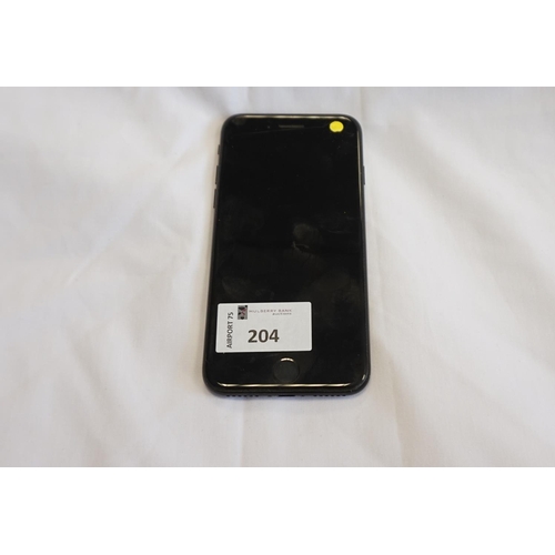 204 - APPLE IPHONE 7 - MODEL A1778
IMEI: 353842084844701.  i-cloud protected.  Note: It is the buyer's res... 