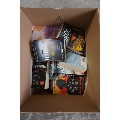 71 - ONE BOX OF BOOKS
including hardbacks and paperbacks